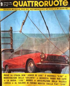 Quattroruote (Issue 81 - Settembre 1962)
