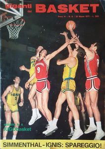 Giganti Del Basket Anno VI - N. 6 - 19 Marzo 1971