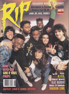 RIP Magazine (August, 1989)