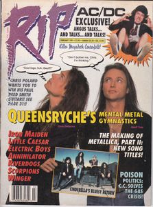 RIP Magazine (February, 1991)