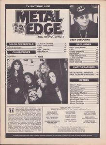 Metal Edge (August, 1994)