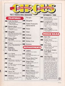 Circus (October, 1990)