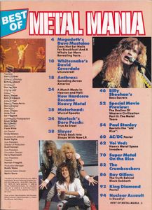 Metal Mania No. 4 (October, 1988)