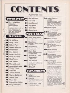 Circus (August, 1988)