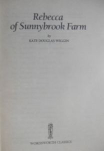 Rebecca of Sunnybrook Farm