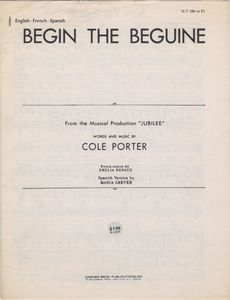 Begin the Beguine