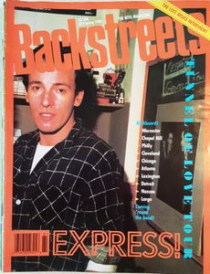 Backstreets The Boss Magazine Number 24 Spring 1988
