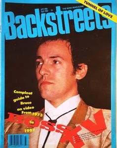 Backstreets The Boss Magazine Number 22 Fall 1987