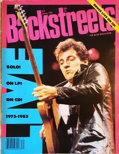 Backstreets The Boss Magazine Number 19 Winter 1987