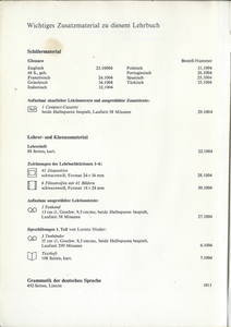 Deutsche Sprachlehre für Ausländer 1