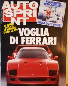 Autosprint - Anno XXVII - N. 31 - 3 Agosto 1987