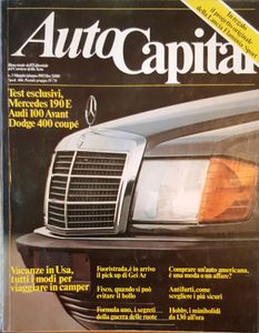 AutoCapital - N. 3 - Maggio / Giugno 1983