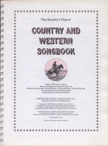 The Reader's Digest Country and Western Songbook and Lyric Booklet