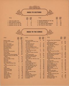 The Reader's Digest Country and Western Songbook and Lyric Booklet
