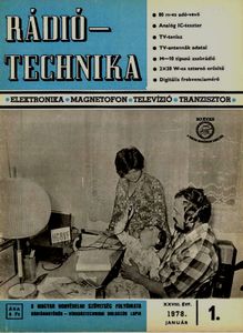 Rádiótechnika 1978/1