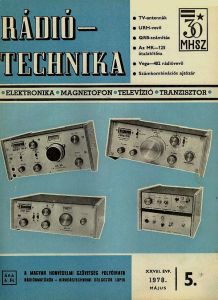 Rádiótechnika 1978/5
