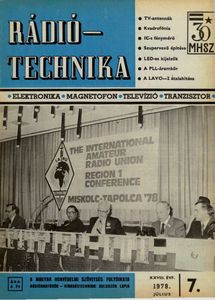 Rádiótechnika 1978/7