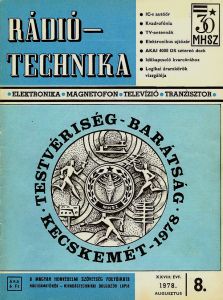 Rádiótechnika 1978/8