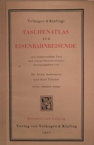 Taschenatlas für Eisenbahnreisende