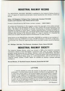 Industrial Railway Record 127
