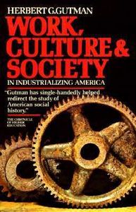 Work, Culture, and Society in Industrializing America: Essays in America's Working Class and Social History