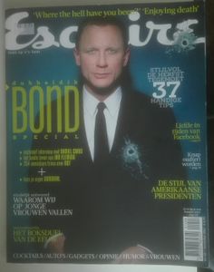 Esquire [NL]: Nr: 08 / November 2012: Dubbel Dik Bond Special
