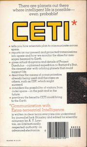 CETI: Communication With Extra-Terrestial Intelligence