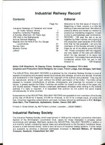 Industrial Railway Record 130