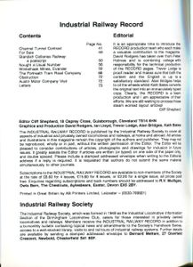 Industrial Railway Record 131