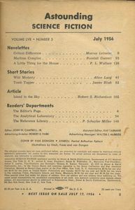 Astounding Science Fiction July 1956