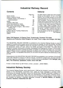 Industrial Railway Record 132