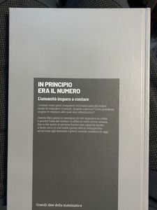 Grandi idee della matematica - n. 01 - In principio era il numero.