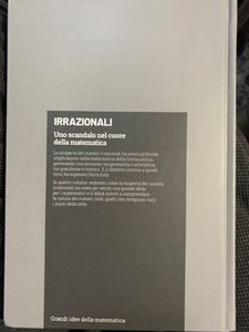 Grandi idee della matematica - n. 03 - Irrazionali