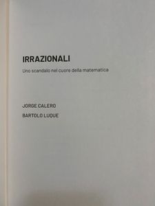 Grandi idee della matematica - n. 03 - Irrazionali