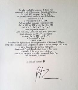 La Condicion Humana (Studi, Bozzetti E Appunti)