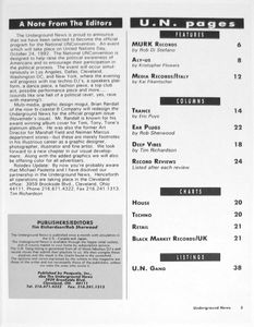 Underground News September / October '92