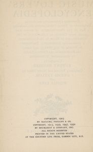Music Lovers' Encyclopedia