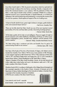 Glenn Gould: Selected Letters