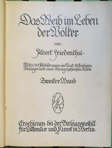 Das Weib im Leben der Völker 2. Band