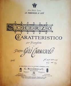 Scherzo Caratteristico Per Pianoforte