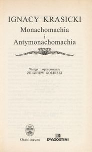 Monachomachia i Antymonachomachia