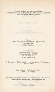 Pamiętniki (Tom I)