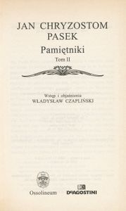 Pamiętniki (Tom II)