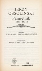 Pamiętnik (1595-1621)