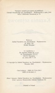 Kazania sejmowe