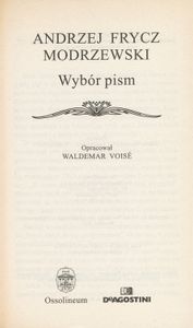 Wybór pism