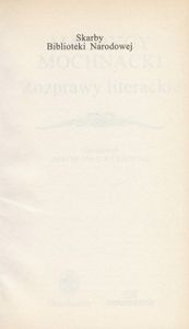 Rozprawy literackie