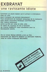 Une ravissante idiote