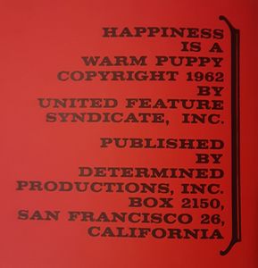 Happiness is a Warm Puppy