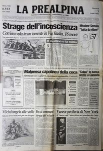 La prealpina . Anno 106 - N° 157 - Mercoledì 7 Luglio 1993